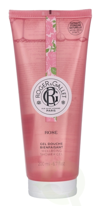 Roger & Gallet Rose Shower Gel 200 ml i gruppen SKÖNHET & HÄLSA / Hudvård / Kroppsvård / Bad & Duschcreme hos TP E-commerce Nordic AB (C74525)