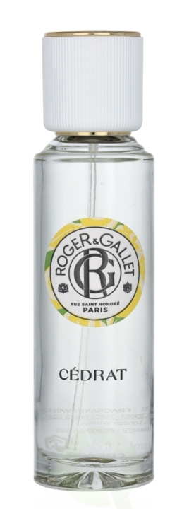 Roger & Gallet Cedrat Wellbeing Fragrant Water 30 ml Natural Spray i gruppen SKÖNHET & HÄLSA / Doft & Parfym / Parfym / Unisex hos TP E-commerce Nordic AB (C74531)