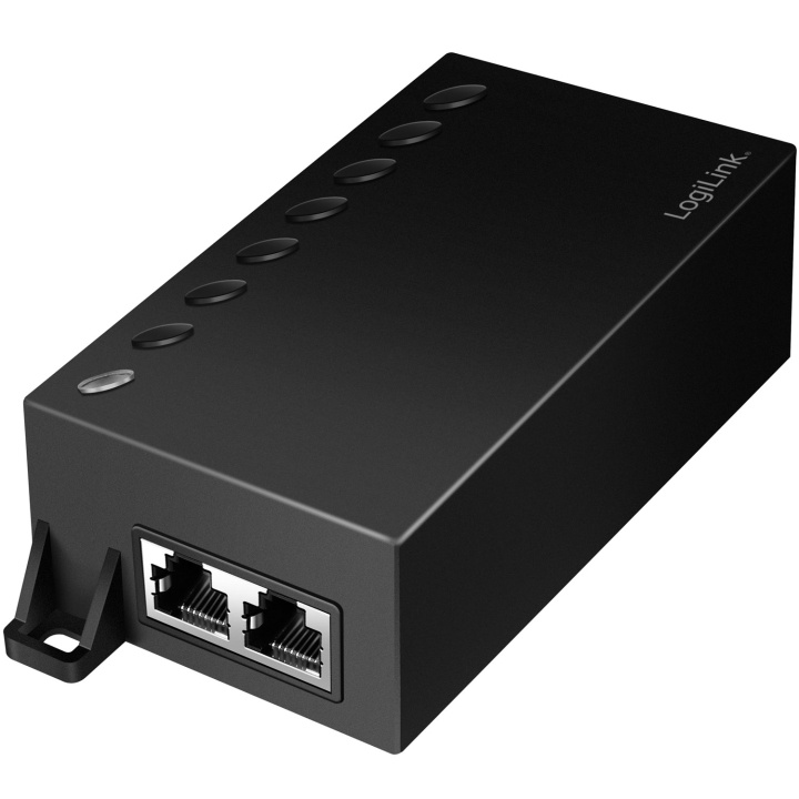 LogiLink Gigabit PoE++ Injector 60W IEEE802.3af/at/bt i gruppen DATORER & KRINGUTRUSTNING / Nätverk / Switchar / 10GbE hos TP E-commerce Nordic AB (C74664)