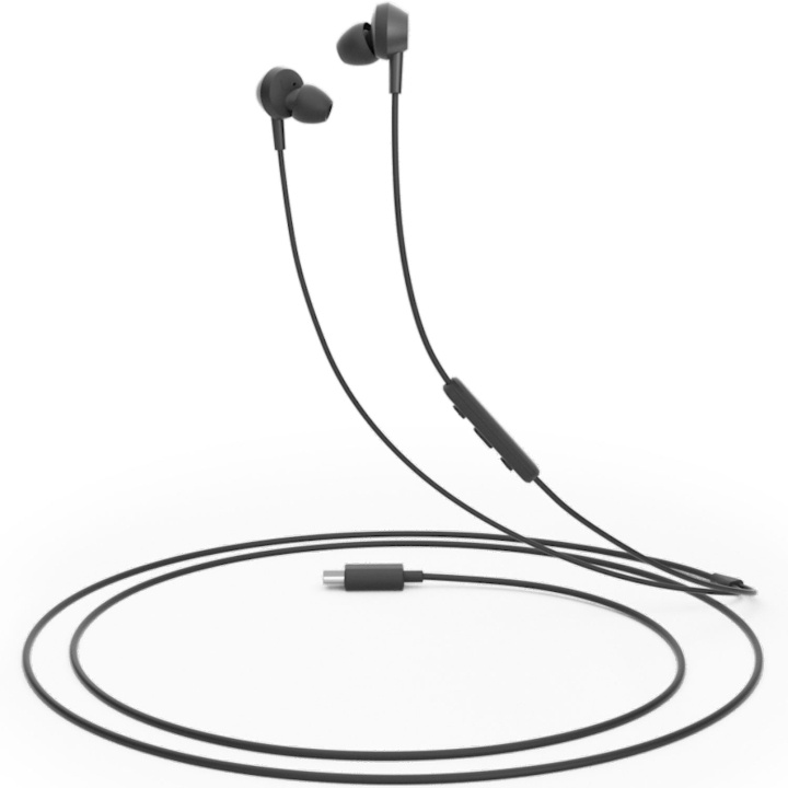 Philips TAE5008BK In-ear-hörlurar med mikrofon och fjärrkontroll. USB-C-kontakt. Svarta i gruppen HEMELEKTRONIK / Ljud & Bild / Hörlurar & Tillbehör / Hörlurar hos TP E-commerce Nordic AB (C74668)