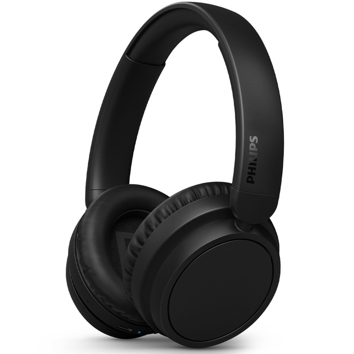 Philips TAH5209BK Trådlösa over-ear-hörlurar, Överlägsen komfort, bra ljud och upp till 65h speltid. Svarta i gruppen HEMELEKTRONIK / Ljud & Bild / Hörlurar & Tillbehör / Hörlurar hos TP E-commerce Nordic AB (C74672)