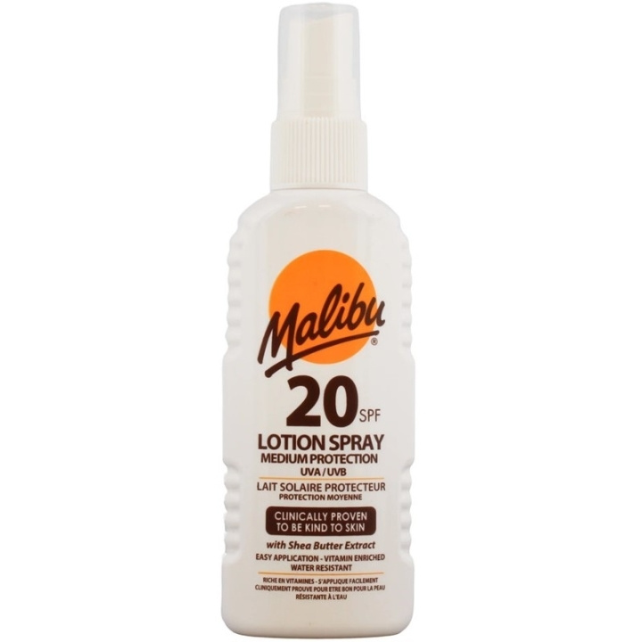 Malibu Sun Lotion Spray SPF20 100ml i gruppen SKÖNHET & HÄLSA / Hudvård / Solskydd & Tanning / Solskydd hos TP E-commerce Nordic AB (C74758)