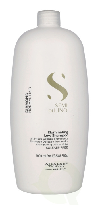 Alfaparf Semi Di Lino Illuminating Low Shampoo 1000 ml i gruppen SKÖNHET & HÄLSA / Hår & Styling / Hårvårdsprodukter / Schampo hos TP E-commerce Nordic AB (C74784)