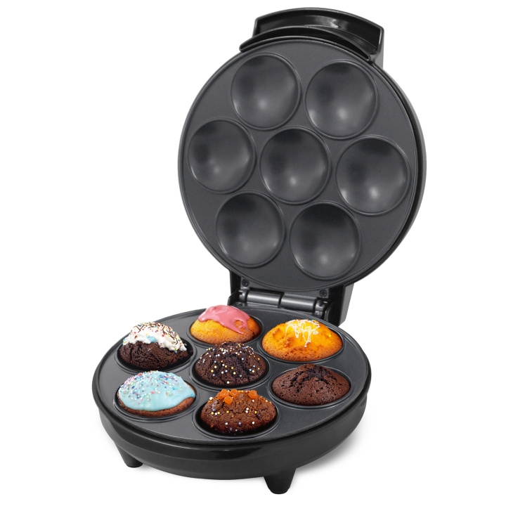 Champion Muffin Maker Ceramic 7 Muffins 700W MM400 Svart i gruppen HEM, HUSHÅLL & TRÄDGÅRD / Hushållsmaskiner / Övriga hushållsapparater hos TP E-commerce Nordic AB (C74900)