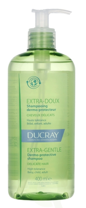 Ducray Extra-Gentle Dermo-Protective Shampoo 400 ml i gruppen SKÖNHET & HÄLSA / Hår & Styling / Hårvårdsprodukter / Schampo hos TP E-commerce Nordic AB (C74923)
