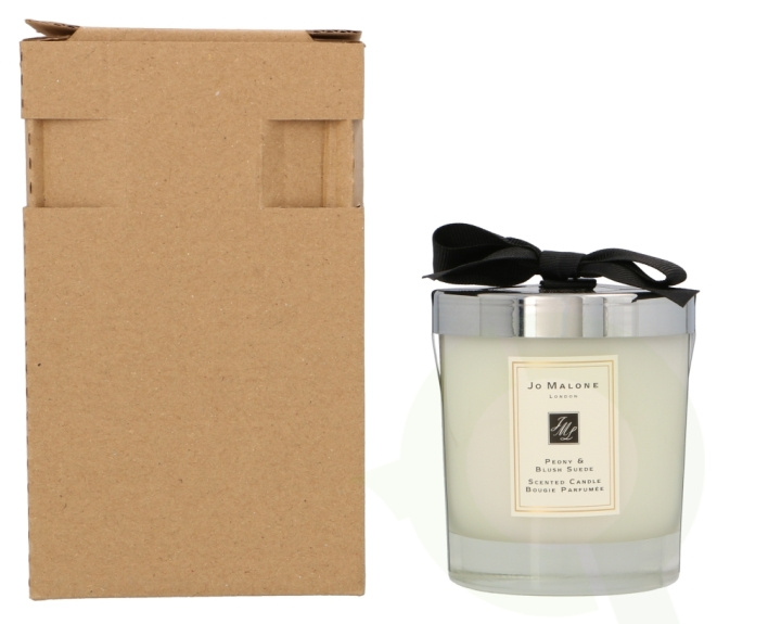 Jo Malone Peony & Blush Suede Scented Candle 200 g i gruppen SKÖNHET & HÄLSA / Doft & Parfym / Övrig doft / Doftljus hos TP E-commerce Nordic AB (C75065)