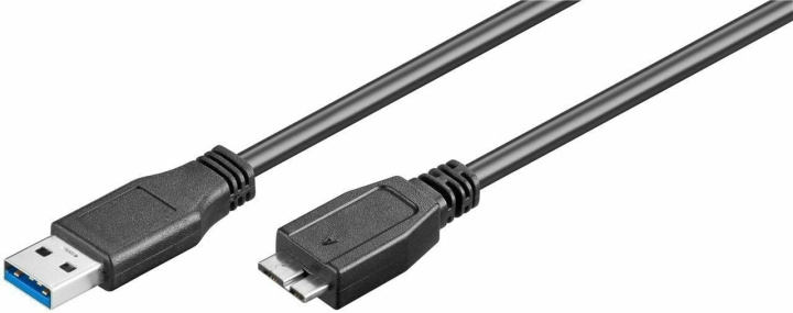 Goobay USB-A 3.0 - Micro-B-kabel, 3 m i gruppen DATORER & KRINGUTRUSTNING / Datorkablar / USB-kablar / Micro-USB / Kablar hos TP E-commerce Nordic AB (C75109)