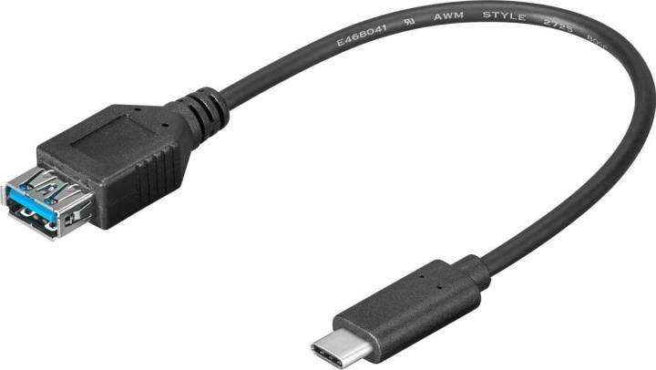 Goobay USB-C till USB-A 3.0 adapter i gruppen DATORER & KRINGUTRUSTNING / Datorkablar / USB-kablar / USB-C hos TP E-commerce Nordic AB (C75116)