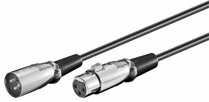 Goobay XLR - XLR-kabel, 2 m i gruppen HEMELEKTRONIK / Kablar & Adaptrar / Ljud Analog / Adaptrar hos TP E-commerce Nordic AB (C75143)