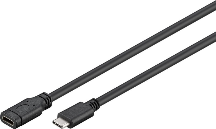 Goobay USB-C till USB-C 3.1 Gen 1 förlängningskabel, 1 m i gruppen DATORER & KRINGUTRUSTNING / Datorkablar / USB-kablar / USB-C hos TP E-commerce Nordic AB (C75148)