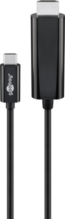 Goobay USB-C till HDMI-kabel, 1,8 m i gruppen DATORER & KRINGUTRUSTNING / Datorkablar / USB-kablar / USB-C hos TP E-commerce Nordic AB (C75150)