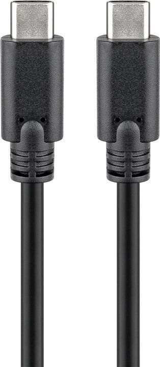 Goobay USB-C till USB-C 3.2 Gen1-kabel, 0,5 m i gruppen DATORER & KRINGUTRUSTNING / Datorkablar / USB-kablar / USB-C hos TP E-commerce Nordic AB (C75170)