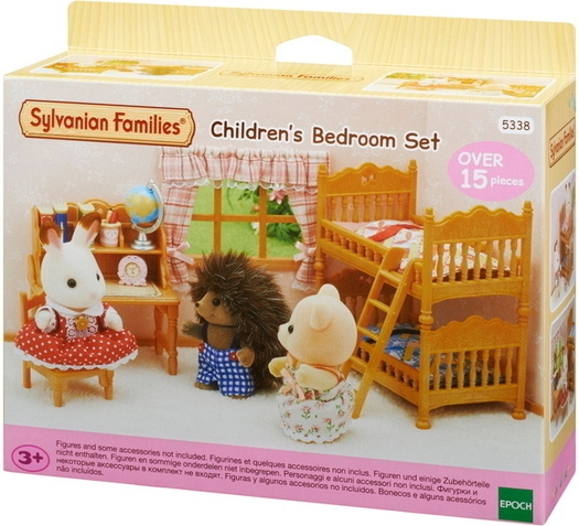 Sylvanian Families Barnrum på bondgård med våningssäng i gruppen LEKSAKER, BARN- & BABYPRODUKTER / Leksaker / Dockor & Tillbehör hos TP E-commerce Nordic AB (C75224)