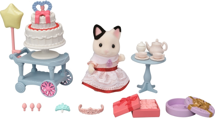 Sylvanian Families Cake party lekset i gruppen LEKSAKER, BARN- & BABYPRODUKTER / Leksaker / Dockor & Tillbehör hos TP E-commerce Nordic AB (C75255)