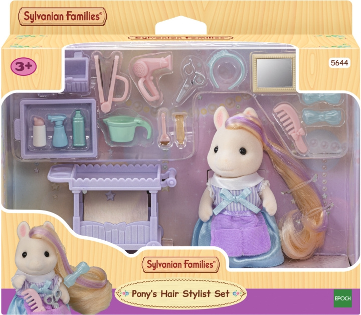 Sylvanian Families Pony\'s frisör - lekset i gruppen LEKSAKER, BARN- & BABYPRODUKTER / Leksaker / Dockor & Tillbehör hos TP E-commerce Nordic AB (C75257)