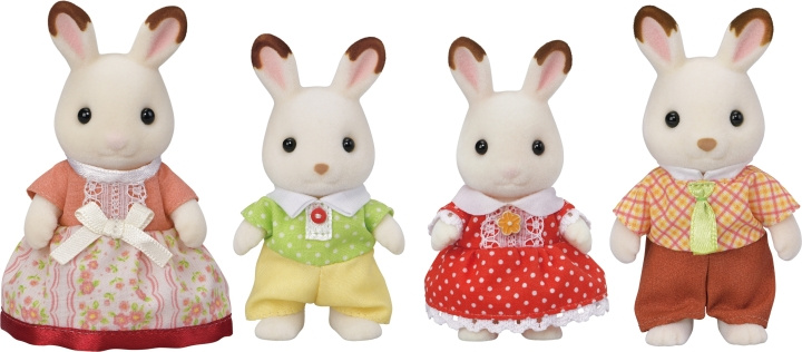 Sylvanian Families Familjen Chokladkanin i gruppen LEKSAKER, BARN- & BABYPRODUKTER / Leksaker / Dockor & Tillbehör hos TP E-commerce Nordic AB (C75259)