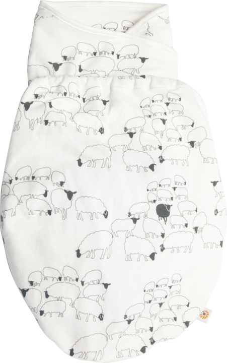 Ergobaby Swaddler Sovsäck, Får, 0 månader - 61 cm i gruppen LEKSAKER, BARN- & BABYPRODUKTER / Barntextilier / Täcken & Kuddar hos TP E-commerce Nordic AB (C75268)