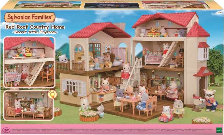 Sylvanian Families 5708 - Radhus i sluttningen i gruppen LEKSAKER, BARN- & BABYPRODUKTER / Leksaker / Dockor & Tillbehör hos TP E-commerce Nordic AB (C75280)