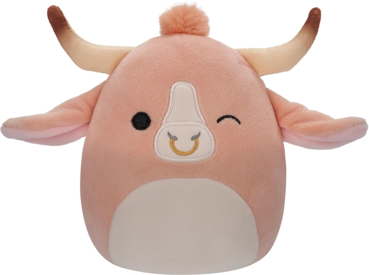 Squishmallows P18 Tjuren Howland - mjukisdjur, 40 cm i gruppen LEKSAKER, BARN- & BABYPRODUKTER / Babyleksaker / Gosedjur hos TP E-commerce Nordic AB (C75297)