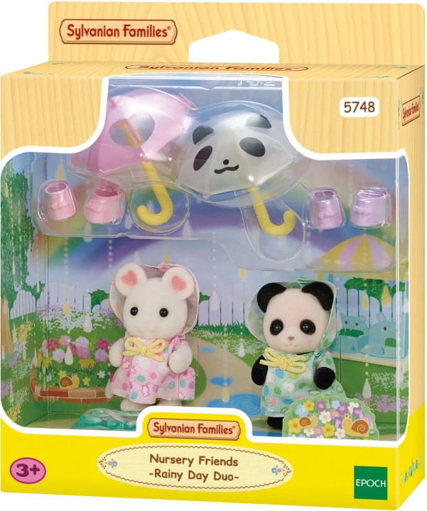 Sylvanian Families Kompisar i regnet i gruppen LEKSAKER, BARN- & BABYPRODUKTER / Leksaker / Dockor & Tillbehör hos TP E-commerce Nordic AB (C75306)