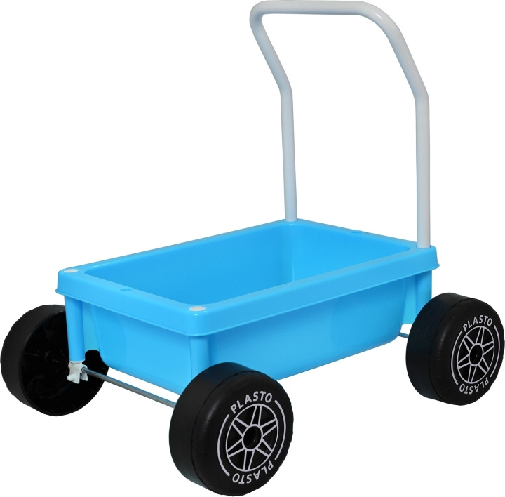 Plasto barnvagn för småbarn, turkos i gruppen LEKSAKER, BARN- & BABYPRODUKTER / Leksaker / Leksaker hos TP E-commerce Nordic AB (C75376)