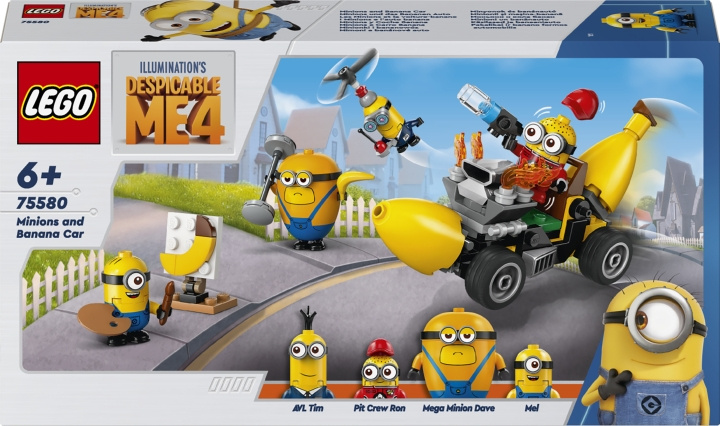 LEGO Minions 75580 - Minioner och bananbil i gruppen LEKSAKER, BARN- & BABYPRODUKTER / Leksaker / Byggleksaker / Lego hos TP E-commerce Nordic AB (C75429)