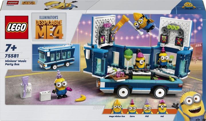 LEGO Minions 75581 - Kätyrias buss på musikfestivalen i gruppen LEKSAKER, BARN- & BABYPRODUKTER / Leksaker / Byggleksaker / Lego hos TP E-commerce Nordic AB (C75430)