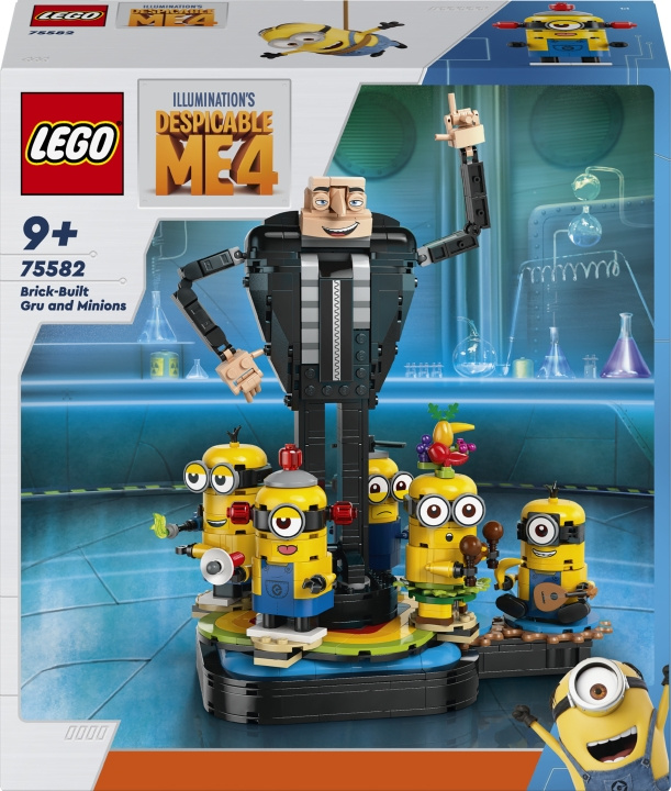 LEGO Minions 75582 - Gru och minionerna byggbara med klossar i gruppen LEKSAKER, BARN- & BABYPRODUKTER / Leksaker / Byggleksaker / Lego hos TP E-commerce Nordic AB (C75431)