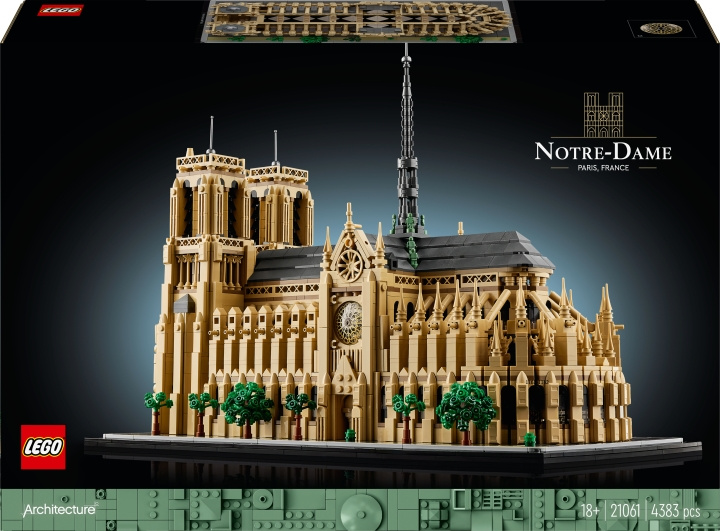 LEGO Arkitektur 21061 - Notre-Dame i Paris i gruppen LEKSAKER, BARN- & BABYPRODUKTER / Leksaker / Byggleksaker / Lego hos TP E-commerce Nordic AB (C75441)