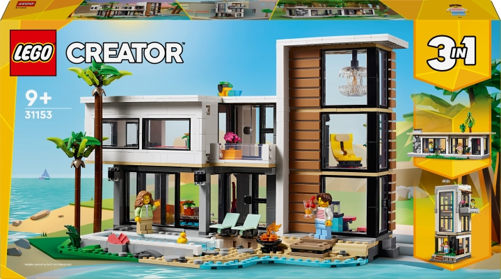 LEGO Creator 31153 - Modernt hus i gruppen LEKSAKER, BARN- & BABYPRODUKTER / Leksaker / Byggleksaker / Lego hos TP E-commerce Nordic AB (C75442)