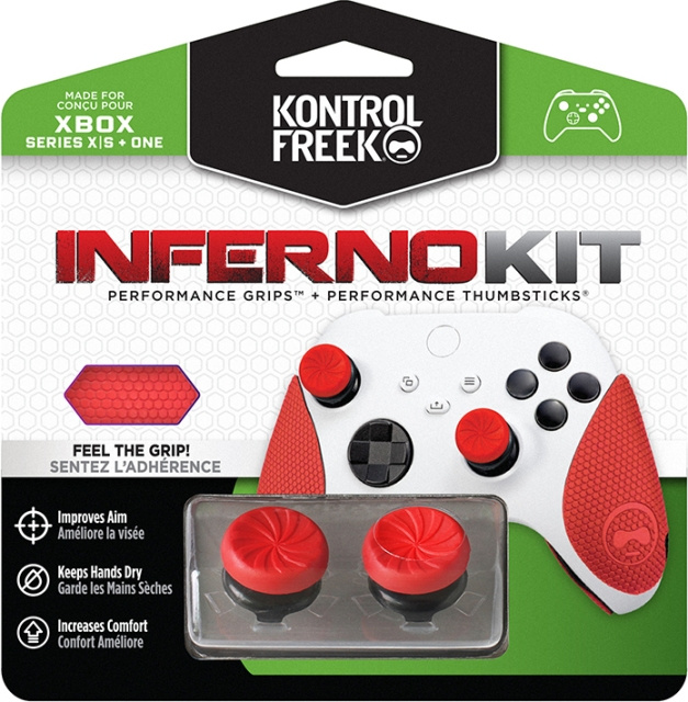 KontrolFreek Inferno Kit Performance (Xbox) i gruppen HEMELEKTRONIK / Spelkonsoler & Tillbehör / Xbox Series X/S hos TP E-commerce Nordic AB (C75449)