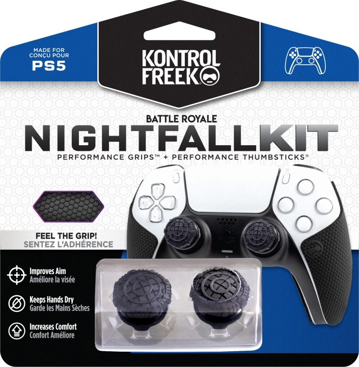 KontrolFreek Nightfall Kit Performance (PS5) i gruppen HEMELEKTRONIK / Spelkonsoler & Tillbehör / Sony PlayStation 5 hos TP E-commerce Nordic AB (C75450)