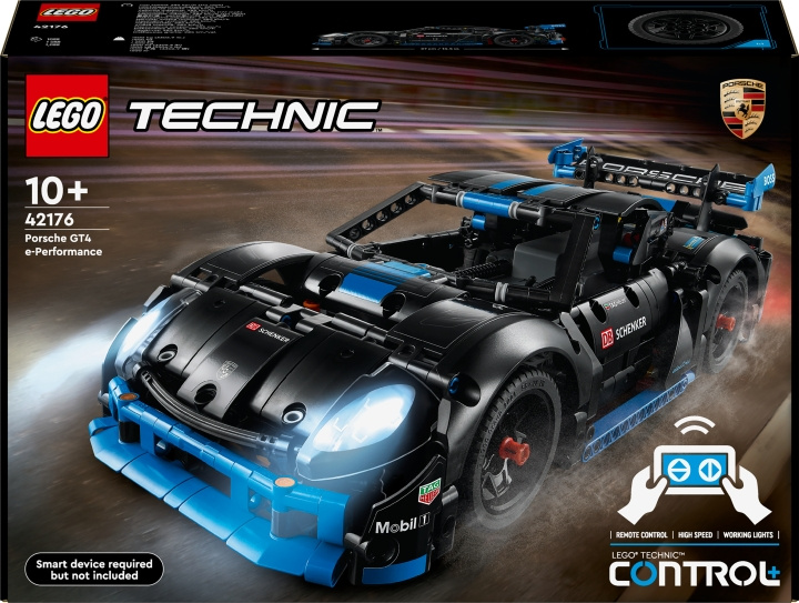 LEGO Technic 42176 - Porsche GT4 e-Performance racerbil i gruppen LEKSAKER, BARN- & BABYPRODUKTER / Leksaker / Byggleksaker / Lego hos TP E-commerce Nordic AB (C75465)