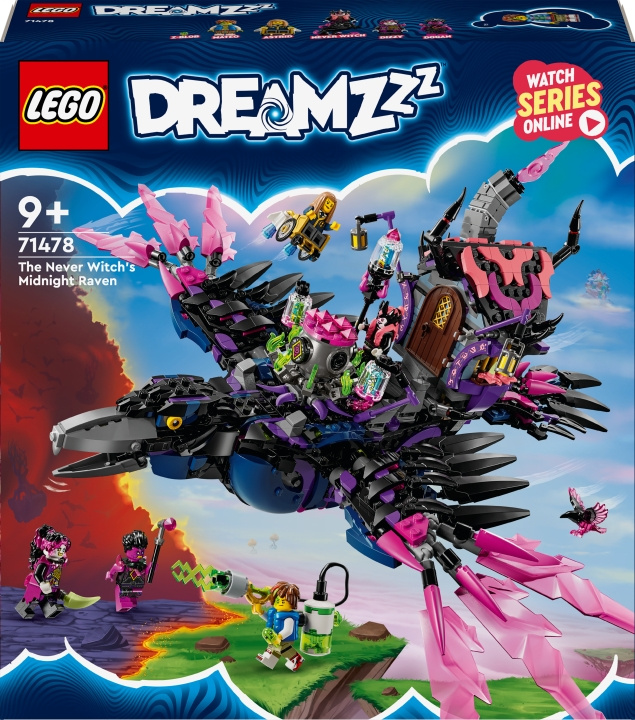 LEGO DREAMZzz 71478 - Mästerverk Midnattskorpen i gruppen LEKSAKER, BARN- & BABYPRODUKTER / Leksaker / Byggleksaker / Lego hos TP E-commerce Nordic AB (C75466)