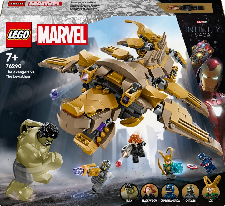 LEGO Superhjältar Marvel 76290 - Avengers vs. Leviathan i gruppen LEKSAKER, BARN- & BABYPRODUKTER / Leksaker / Byggleksaker / Lego hos TP E-commerce Nordic AB (C75473)