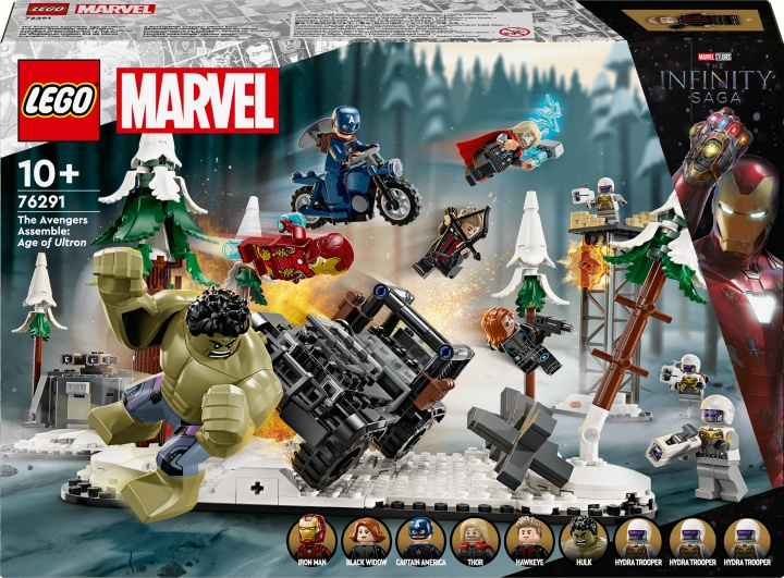 LEGO Superhjältarna Marvel 76291 - Avengers samlas: Age of Ultron i gruppen LEKSAKER, BARN- & BABYPRODUKTER / Leksaker / Byggleksaker / Lego hos TP E-commerce Nordic AB (C75474)