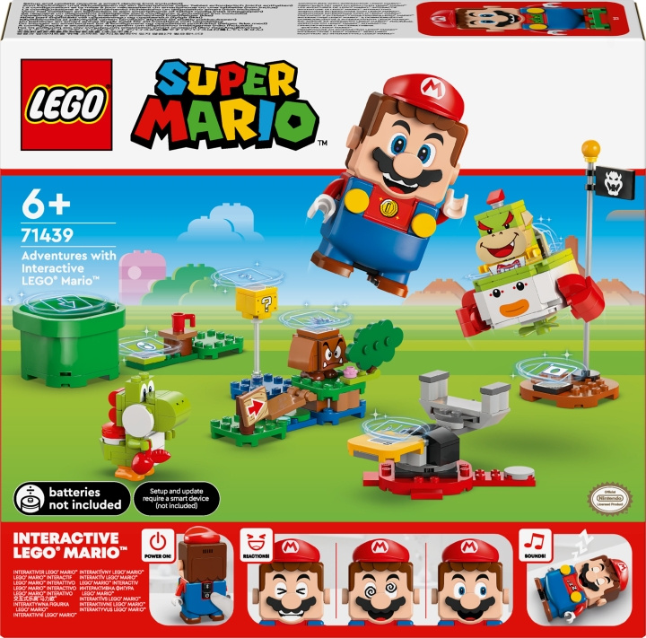 LEGO Super Mario 71439 - Äventyr av den interaktiva ® Mario ™ -karaktären i gruppen LEKSAKER, BARN- & BABYPRODUKTER / Leksaker / Byggleksaker / Lego hos TP E-commerce Nordic AB (C75477)