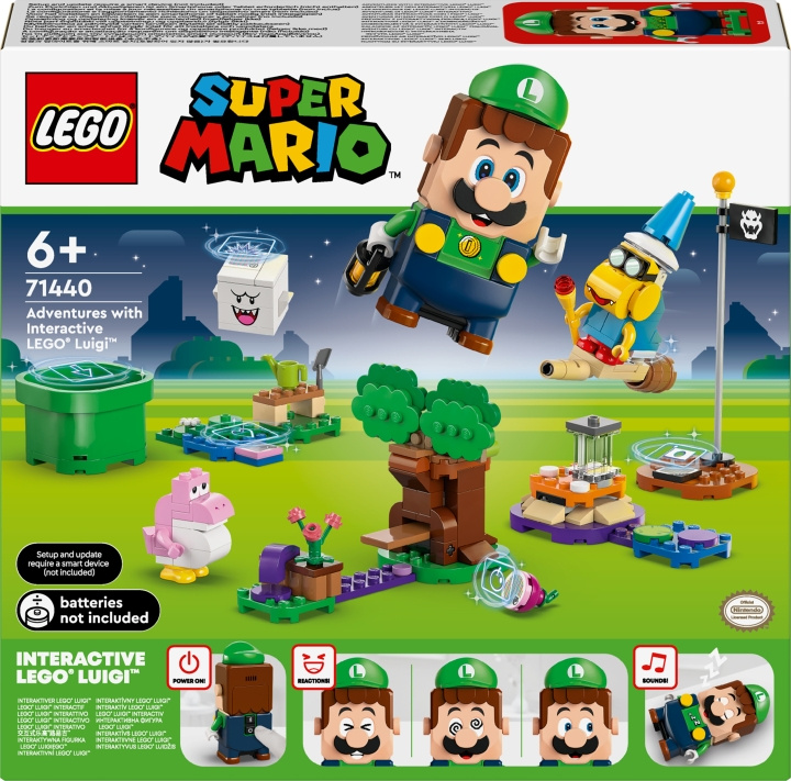 LEGO Super Mario 71440 - Äventyren med den interaktiva ® Luigi ™ -karaktären i gruppen LEKSAKER, BARN- & BABYPRODUKTER / Leksaker / Byggleksaker / Lego hos TP E-commerce Nordic AB (C75478)