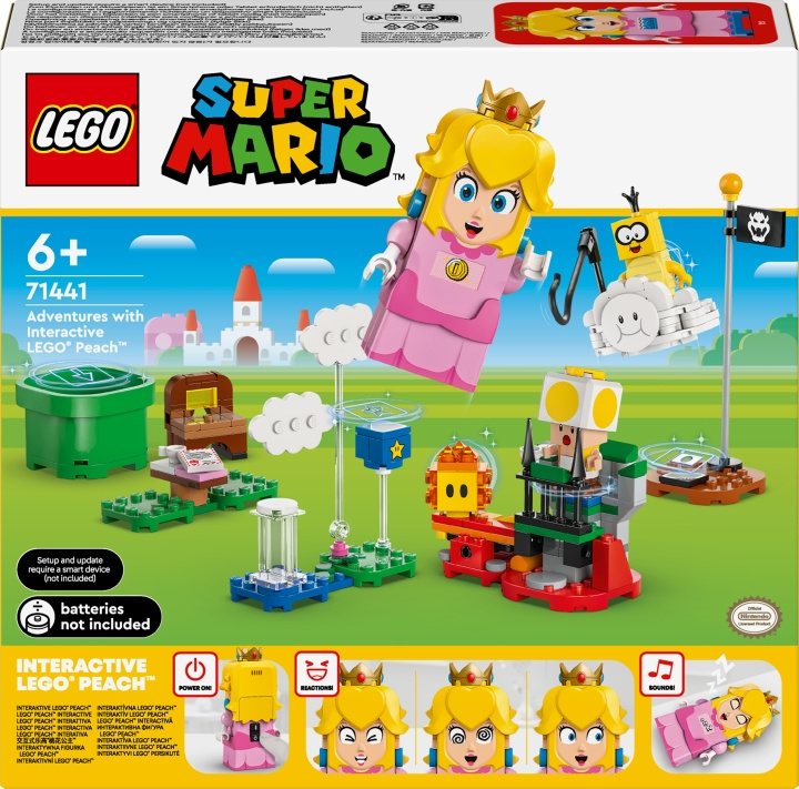 LEGO LEGOSuper Mario 71441 - Äventyr med den interaktiva karaktären ® Peach™ i gruppen LEKSAKER, BARN- & BABYPRODUKTER / Leksaker / Byggleksaker / Lego hos TP E-commerce Nordic AB (C75479)