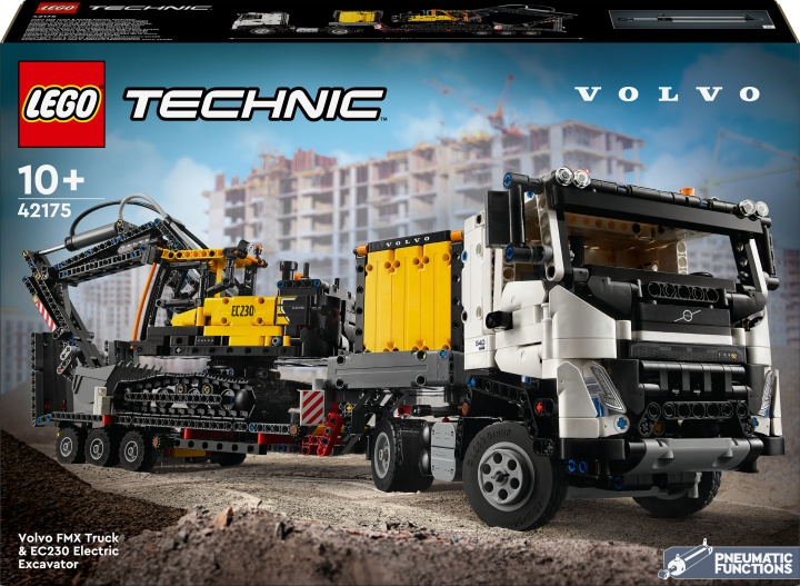 LEGO Technic 42175 - Volvo FMX lastbil och EC230 elektrisk grävmaskin i gruppen LEKSAKER, BARN- & BABYPRODUKTER / Leksaker / Byggleksaker / Lego hos TP E-commerce Nordic AB (C75481)