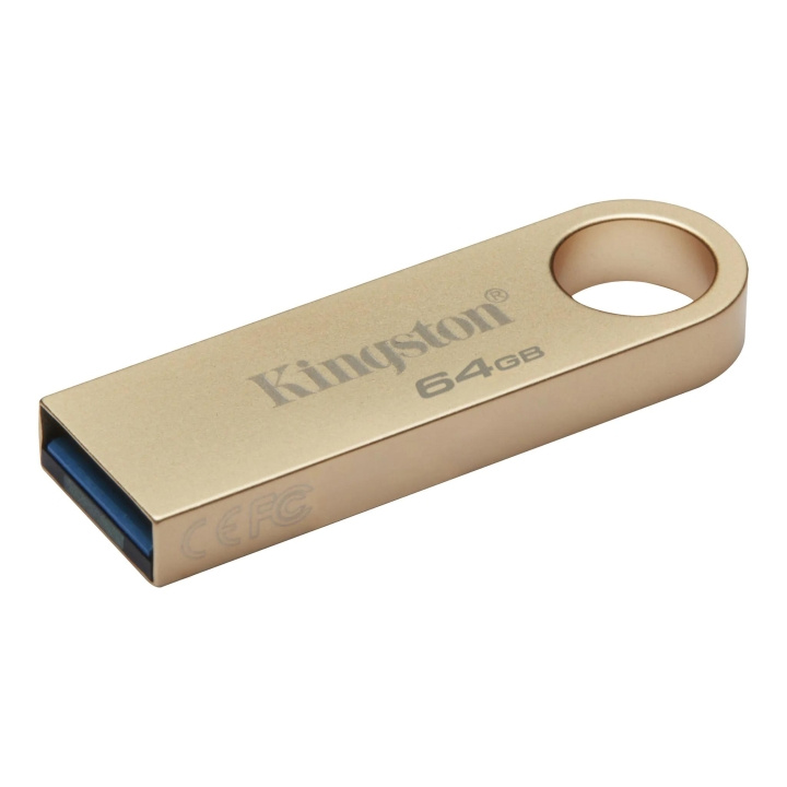 Kingston 64GB 220MB/s Metal USB 3.2 Gen 1 DataTraveler SE9 G3 i gruppen HEMELEKTRONIK / Lagringsmedia / USB-minnen / USB 3.2 hos TP E-commerce Nordic AB (C75514)