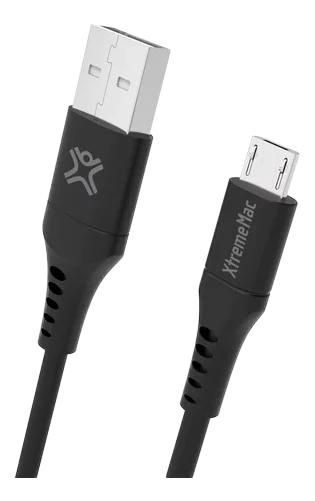 XtremeMac Flexibel mikro-usb, 1,5m, svart i gruppen SMARTPHONE & SURFPLATTOR / Laddare & Kablar / Kablar / Kablar microUSB hos TP E-commerce Nordic AB (C75673)