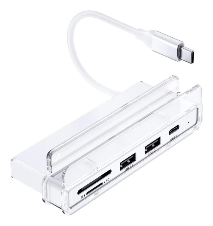 XtremeMac Hub usb-c for new imac m1, 6 ports (hdmi, sd/msd cards, 2 * i gruppen DATORER & KRINGUTRUSTNING / Datortillbehör / USB-hubbar hos TP E-commerce Nordic AB (C75680)