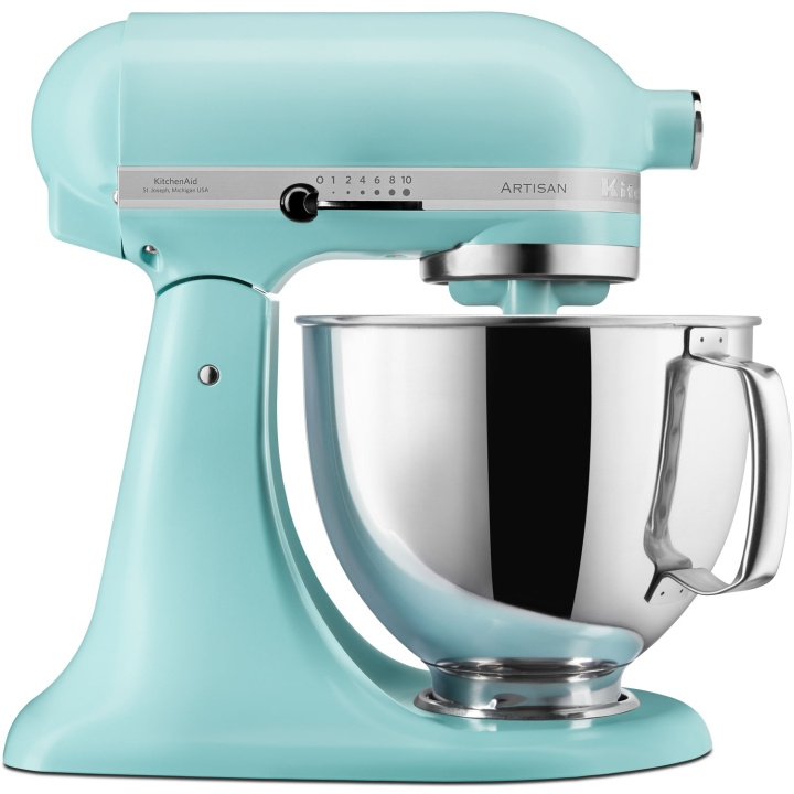 KitchenAid Köksmaskin 4.8L STAND MIXER 5KSM125EMI Mineral Water i gruppen HEM, HUSHÅLL & TRÄDGÅRD / Hushållsmaskiner / Matberedare & Köksassistenter / Köksassistenter & Tillbehör hos TP E-commerce Nordic AB (C75707)