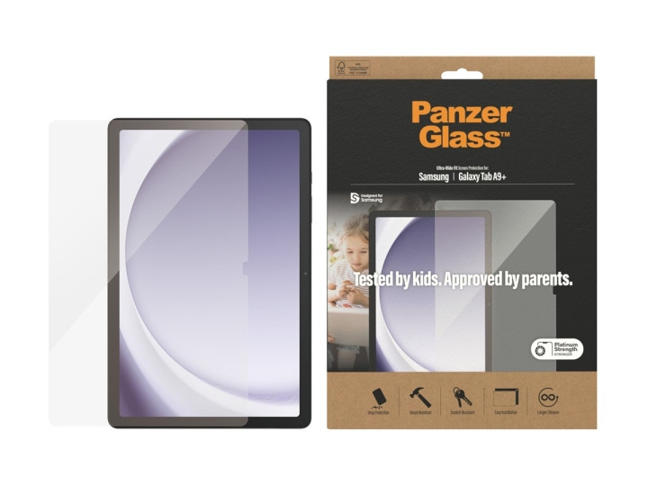 PanzerGlass skärmskydd Transparent Samsung Galaxy Tab A9+ i gruppen SMARTPHONE & SURFPLATTOR / Surfplattor skydd / Samsung-surfplattor hos TP E-commerce Nordic AB (C75786)