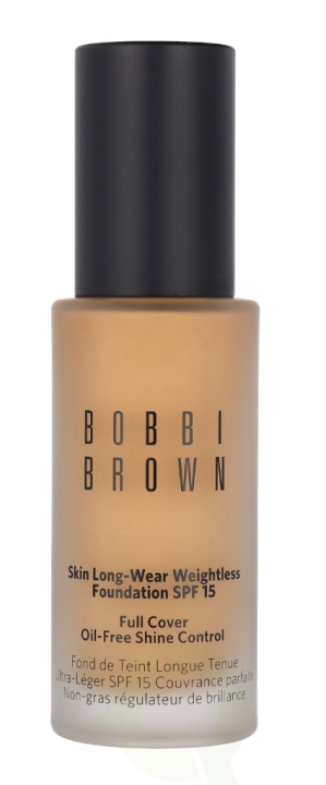 Bobbi Brown Skin Long-Wear Weightless Foundation SPF15 30 ml W-058 Golden Natural i gruppen SKÖNHET & HÄLSA / Makeup / Basmakeup / Foundation hos TP E-commerce Nordic AB (C75901)