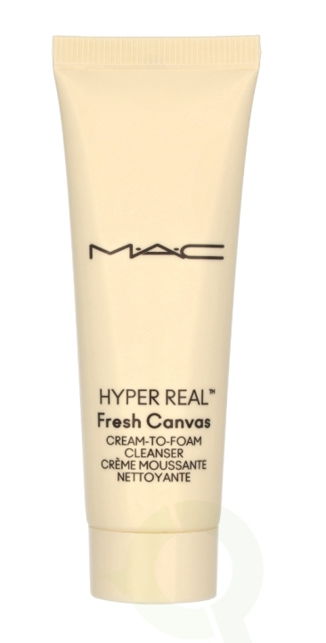 MAC Hyper Real Fresh Canvas Cream-To-Foam Cleanser 30 ml i gruppen SKÖNHET & HÄLSA / Hudvård / Ansiktsvård hos TP E-commerce Nordic AB (C75919)