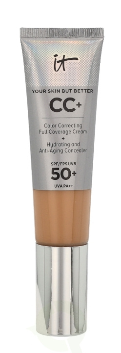 IT Cosmetics CC+ Color Corr. Full Coverage Cream SPF50 32 ml Medium i gruppen SKÖNHET & HÄLSA / Makeup / Basmakeup / Foundation hos TP E-commerce Nordic AB (C76035)