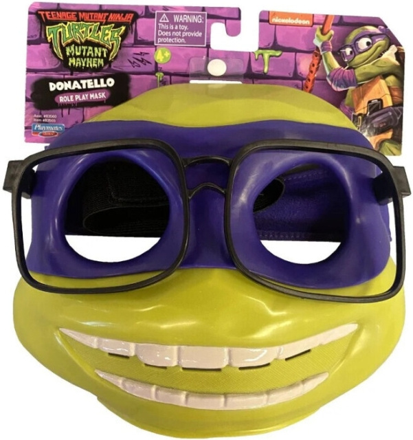 Teenage Mutant Ninja Turtles: Mutant Mayhem Donatello - naamio i gruppen LEKSAKER, BARN- & BABYPRODUKTER / Leksaker / Leksaker hos TP E-commerce Nordic AB (C76153)
