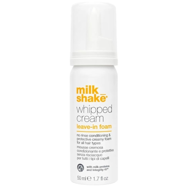 Milk_Shake Whipped Cream Leave-in Foam 50ml i gruppen SKÖNHET & HÄLSA / Hår & Styling / Hårvårdsprodukter / Balsamspray/kur hos TP E-commerce Nordic AB (C76294)